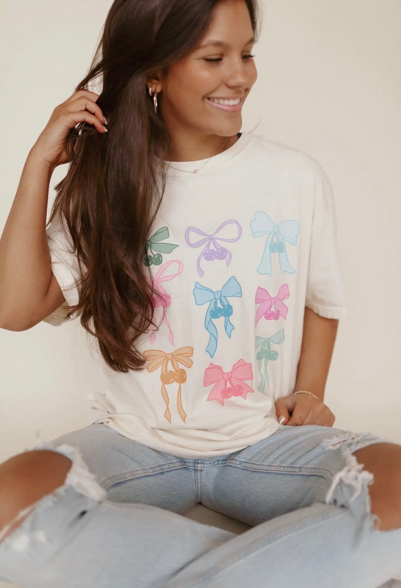 Cherry + Bows Graphic Tee