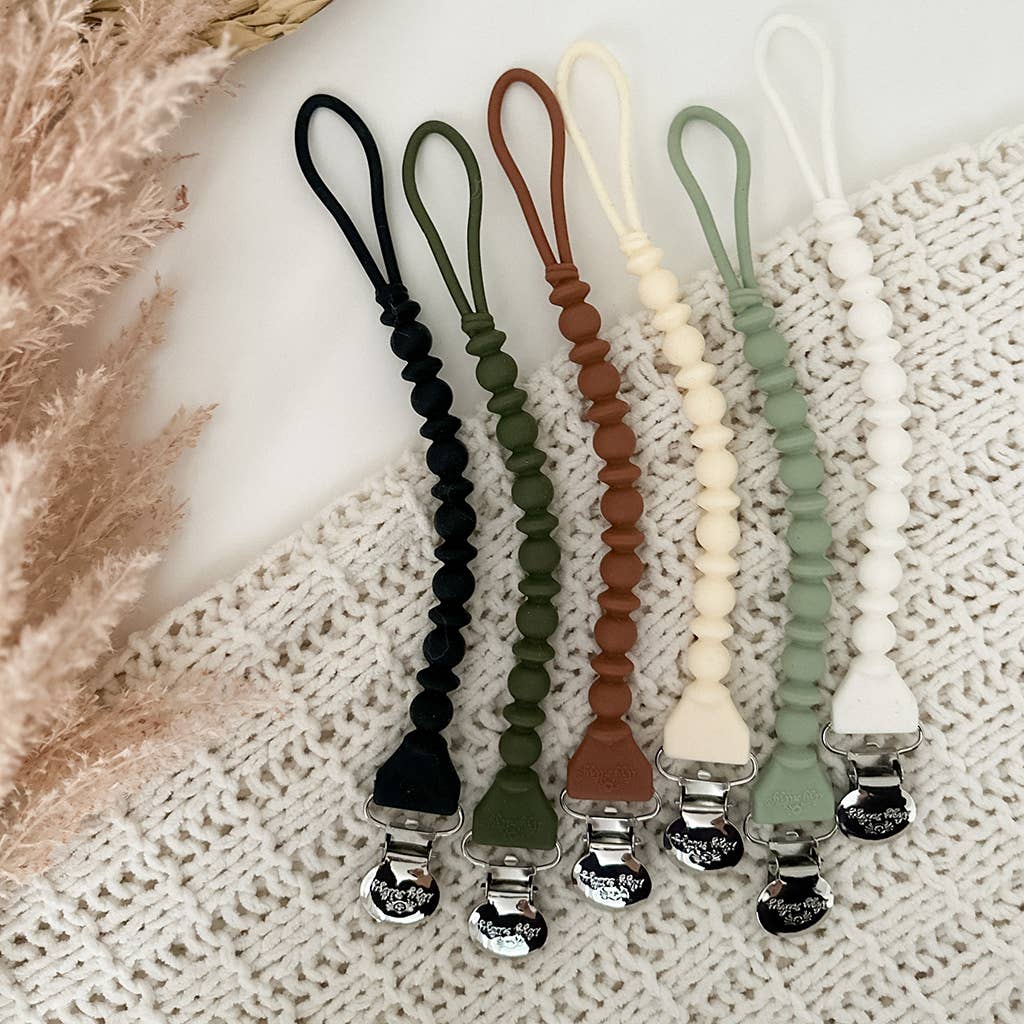 Sweetie Strap™ Silicone One-Piece Pacifier Clips