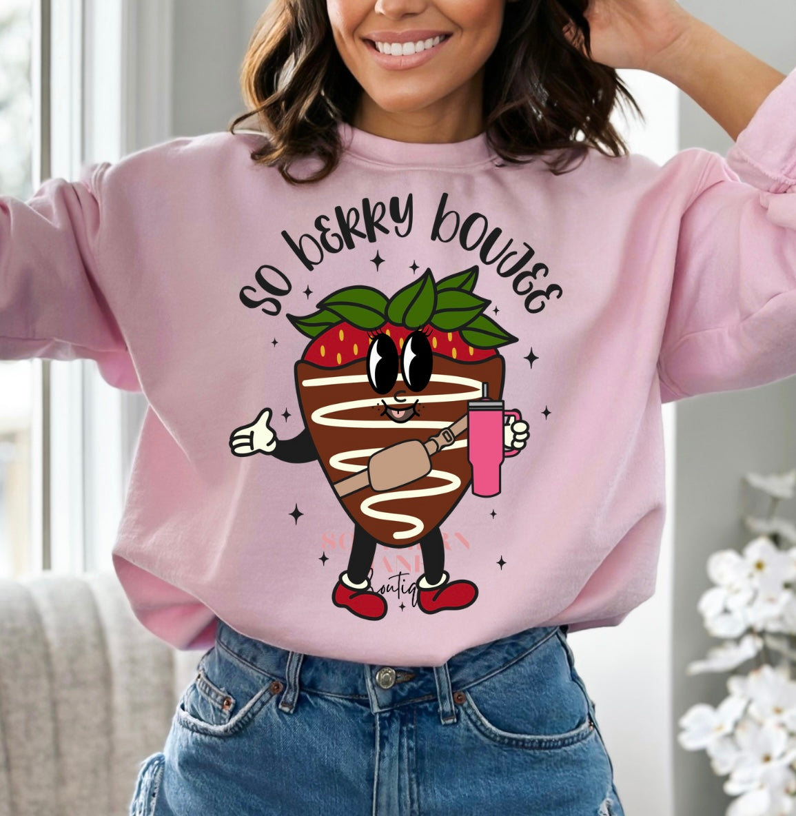 So Berry Boujee Crewneck