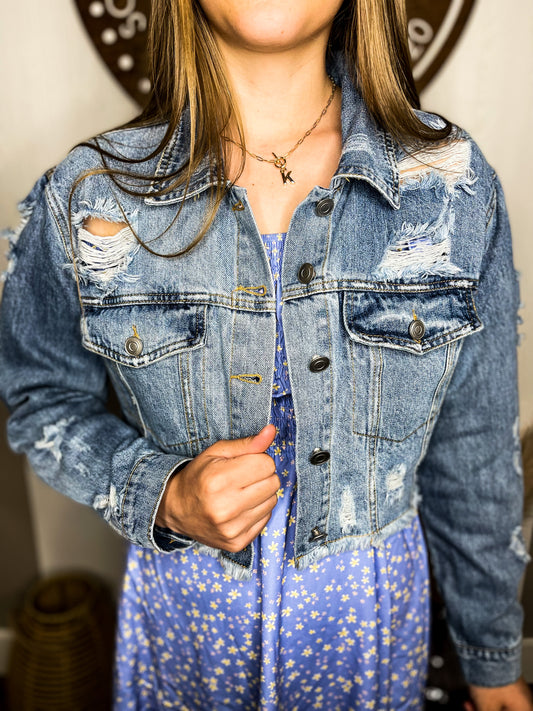 Something Blue Denim Jacket